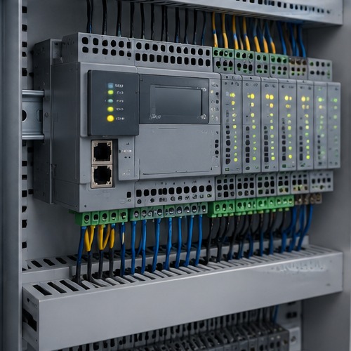 Przykładowy panel sterowania PLC